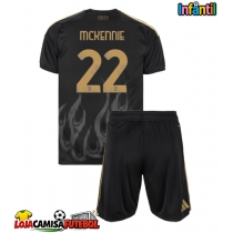 Camisa de Futebol Juventus Weston McKennie #22 Equipamento Alternativo Infantil 2026-27 Manga Curta (+ Calças curtas)